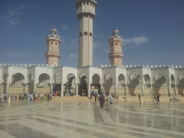 Grande Mosquée de Touba où l'on célèbre le magal de Touba