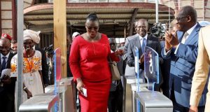 Lancement TER à la gare de Dakar