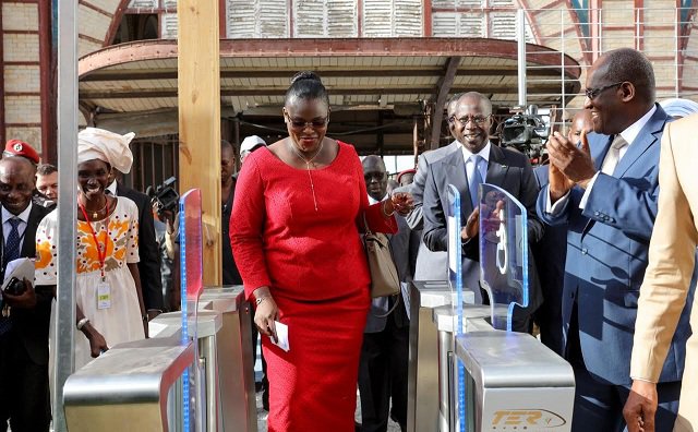 Lancement TER à la gare de Dakar