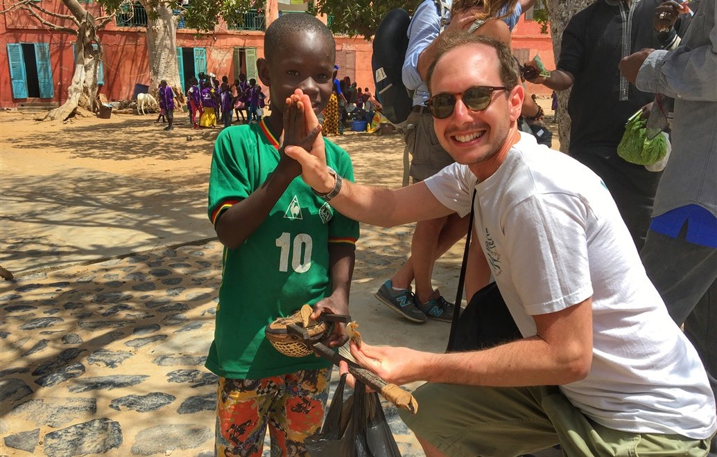 Destination Sénégal pour Luca, Blogueur Italien