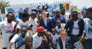 Le president de l'Om au Senegal