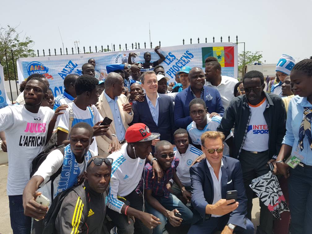 Le president de l'Om au Senegal