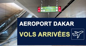 horaires departs vols aéroport Dakar