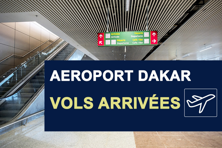 horaires departs vols aéroport Dakar