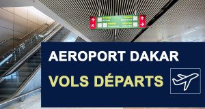 horaires arrivées vols aéroport Dakar