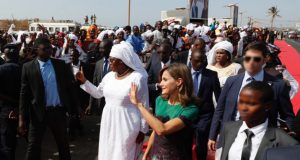 Reine Espagne visite Sénégal