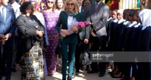 Brigitte Macron île de Gorée