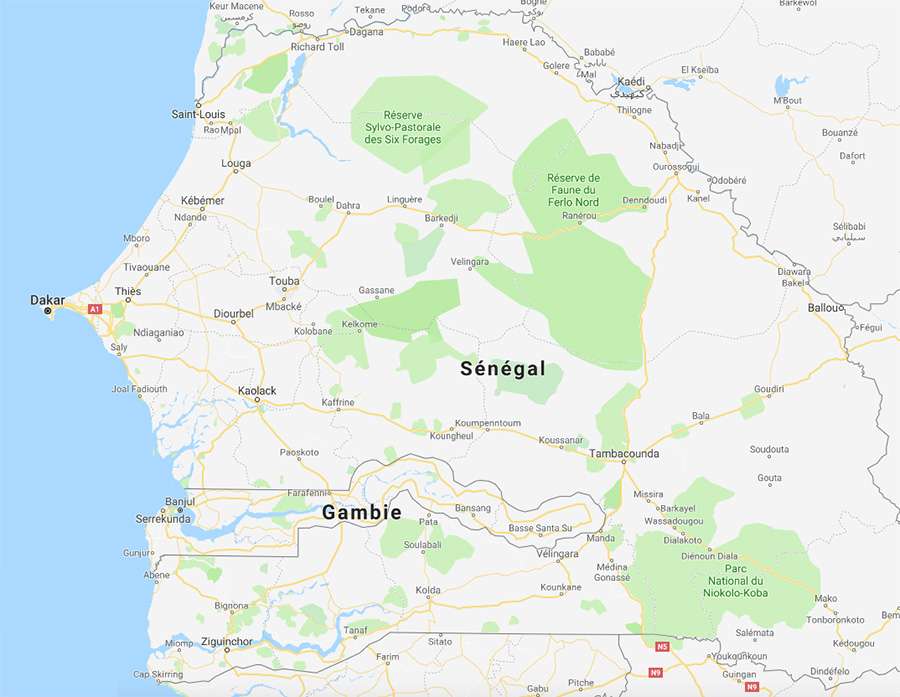 Régions du Sénégal