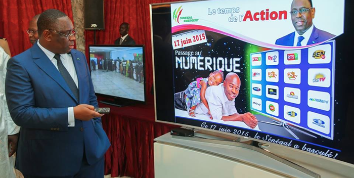 Chaine de télévision au Sénégal