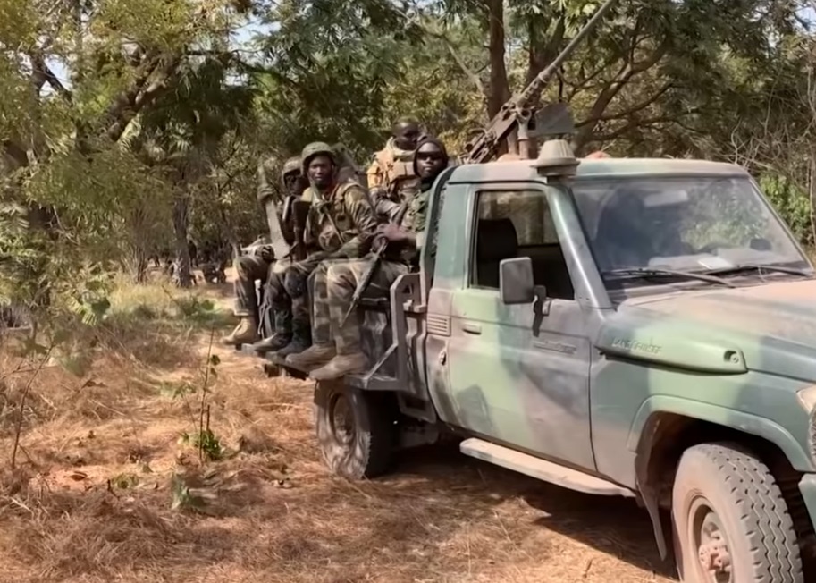 Opération militaire en Casamance au Sud du Sénégal