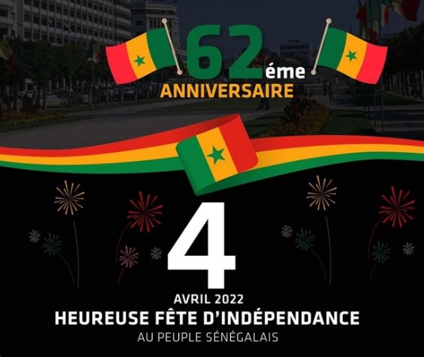 04 avril : fête de l’indépendance du Sénégal 