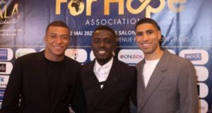 Mbappé au gala caritatif For Hope d’Idrissa Gana Gueye pour les enfants du Sénégal