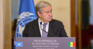 Visite officielle du secrétaire général des Nations Unies au Sénégal
