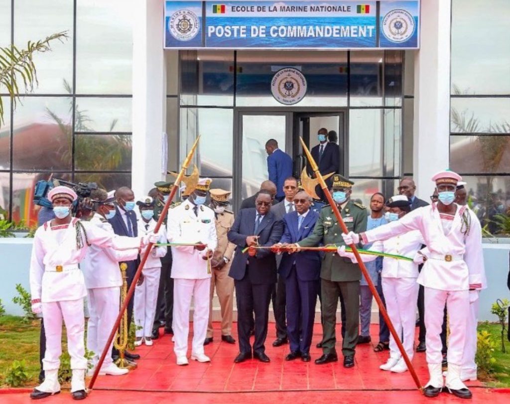 Inauguration de l'Ecole de la Marine Nationale (EMAN) du Sénégal 