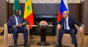 Sénégal-Russie : rencontre de Macky Sall et Vladimir Poutine à Sotchi en Russie