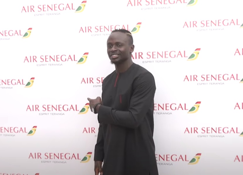 Le footballeur Sadio Mané ambassadeur de la compagnie aérienne Air Sénégal