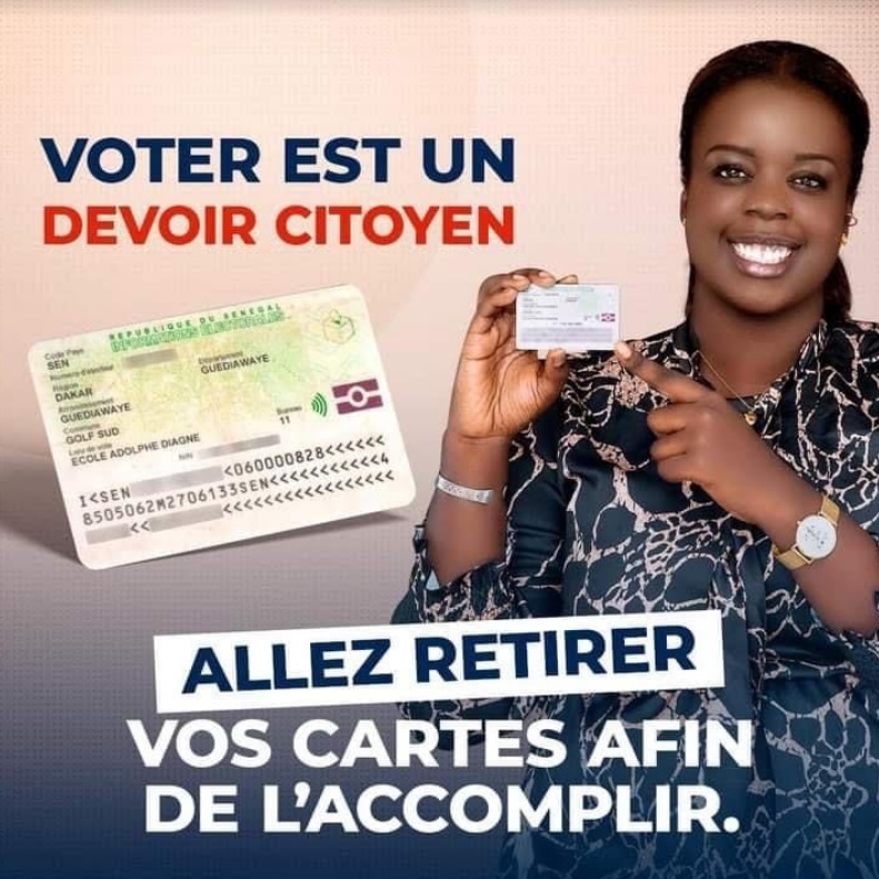 Elections législatives au Sénégal ce dimanche 31 juillet 2022, voter est un devoir citoyen