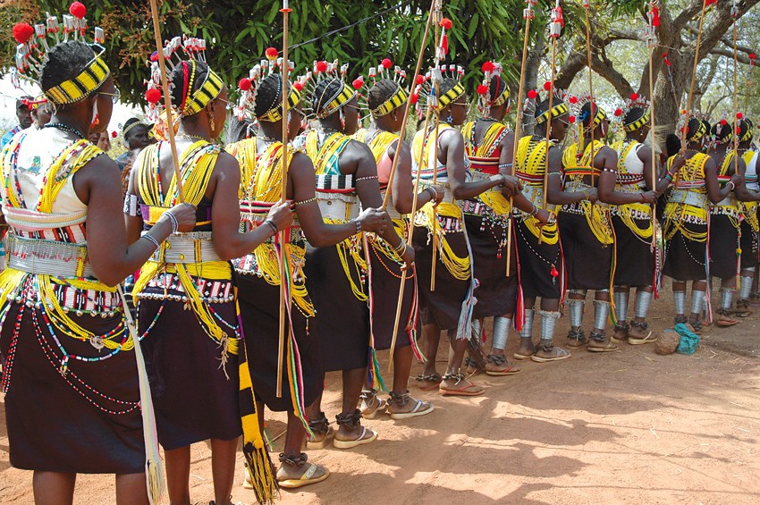 Femmes autochtones, pays Bassari, région de Kédougou