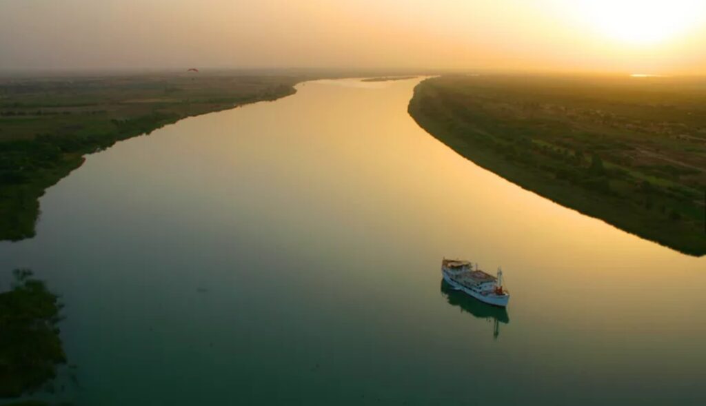 Le fleuve Sénégal qui traverse la région de Matam