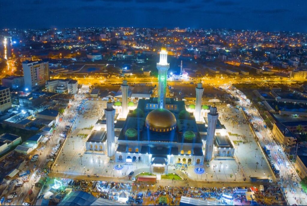 Magal Touba dans la Mosquée Massalikoul Djinane