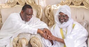 Magal Touba 2022 : Macky Sall et Serigne Mountakha Mbacké, le khalife général des Mourides.