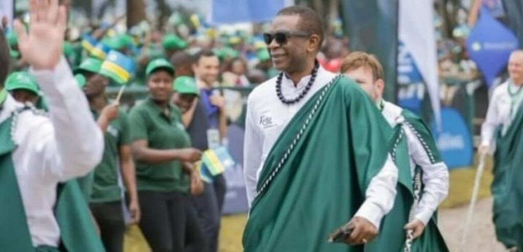 Youssou Ndour à la cérémonie Kwita Izina 2022 au Rwanda