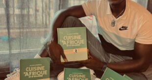 Cheikh Niang connu sur Tiktkok sous le pseudo de Niangcook sort son livre intitulé cuisine d'Afrique et d'ailleurs