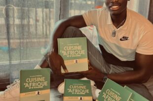 Cheikh Niang connu sur Tiktkok sous le pseudo de Niangcook sort son livre intitulé cuisine d'Afrique et d'ailleurs
