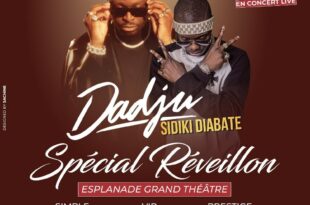 Concert spécial réveillon de Noël de Dadju et Sidiki Diabaté, le 24 décembre, à l'esplanade du grand théâtre de Dakar
