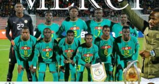 L'équipe de football du Sénégal vainqueur de la CHAN 2023 face à l'Algérie aux tirs au but