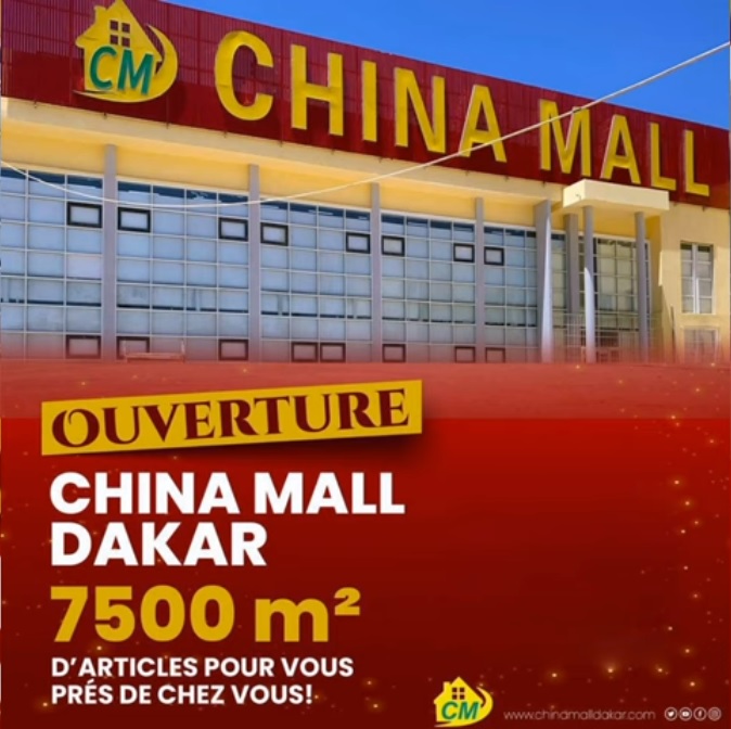 L’enseigne à petits prix China Mall s’installe à Dakar et plus précisément dans le quartier de Mermoz non loin du supermarché Auchan