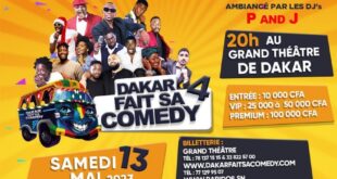 Festival international d'humour au Sénégal 2023 "Dakar fait sa comedy "au Grand Théatre