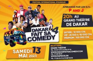 Festival international d'humour au Sénégal 2023 "Dakar fait sa comedy "au Grand Théatre