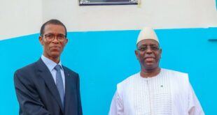 Macky Sall et Alioune Ndoye rebaptisant l'ex-avenue Louis Faidherbe