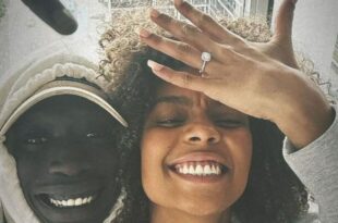 Le couple Khaby Lame et Wendy Thembelihle Juel s'est fiancé