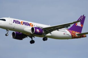 L'airbus A320 affrété par la compagnie aérienne Air Cairo pour desservir le vol du Sénégal vers l'Egypte