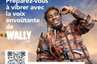 Concert de Wally Ballago Seck, le golden boy de la musique sénégalaise, à Adidas Arena de Paris le 07 décembre